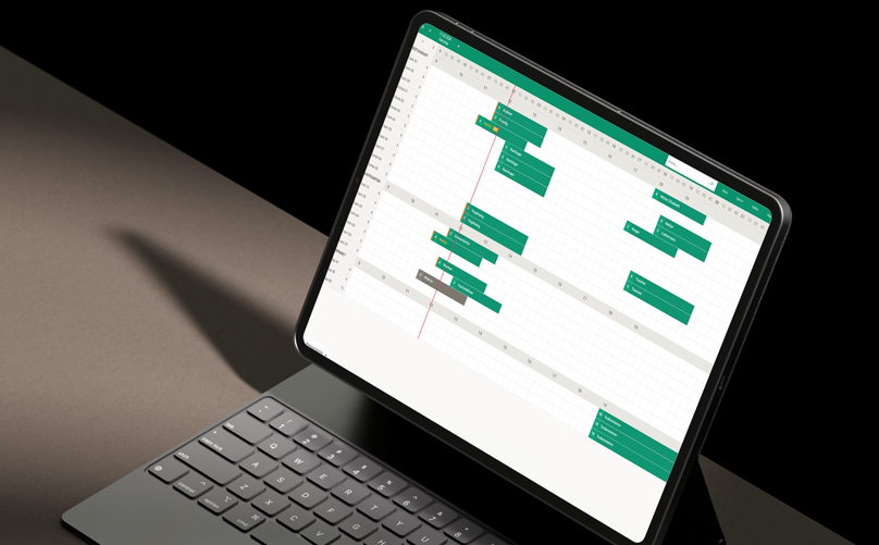 Belegungsplan Ansicht